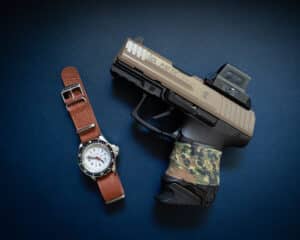 Langdon Tactical P30SK with Flecktarn Goon Tape and Marathon TSAR